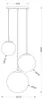 Globo Lighting Hängeleuchte Metall Nickel matt, 3x E27 Produktbild-Vorschau 17