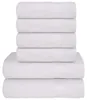 vidaXL 6-częściowy zestaw ręczników FROGN, biały, 360 g/m² Podgląd zdjęcia produktu 7