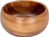Schale Holz 15cm rund Akazienholz Tischdeko Natur Braun Produktbild-Vorschau 1