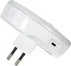 A white LED night light with a USB input and a plug. Produktbild-Vorschau