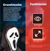 Scream maska kostým maska - pro muže a ženy jako kostým pro Náhled obrázku produktu 3