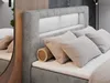 Boxspringbett 160x200 mit Led, Polsterbett mit LED Kopfteil Produktbild-Vorschau 3