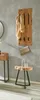 HAKU Wandgarderobe akazie, schwarz - Massivholz, Metall, Produktbild-Vorschau 7