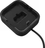 A black charging dock for a cordless device. Produktbild-Vorschau