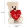 CEJAMA Teddybär Plüschbär mit Herz - Liebevolles Produktbild-Vorschau 4