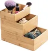 WENKO 2er Set Aufbewahrungs Box Holz Kiste Ordnung Bambus Produktbild-Vorschau 5