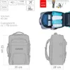 Rucksack Handgepäck Reise Elephant Travel Fly Laptop Tasche Produktbild-Vorschau 12