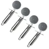 4er Set Pizzaschneider Edelstahl Pizzaroller Pizzarad Ø 7 Produktbild-Vorschau 1