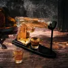Whiskey Dekanter mit 2 Kugelgläsern, Pistolengriff Produktbild-Vorschau 7