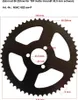 Kettenrad Ritzel Zahnrad Antriebsrad 58 Zähne T8F Kette Produktbild-Vorschau 2