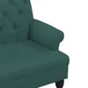 vidaXL Sitzbank mit Rückenlehne Dunkelgrün 120x62x75,5 cm Produktbild-Vorschau 7
