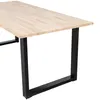 WOOOD Tablo Esstisch aus Eichenholz, U-Tischbein, Braun, Produktbild-Vorschau 4
