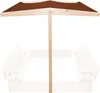 Aga Toit pour bac à sable pour enfants 120x120 cm Marron Voir les images du produit 3
