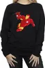 Marvel - Sweatshirt für Damen BI12280 (S) (Schwarz) Produktbild-Vorschau 3
