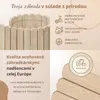 Floranica Flexibilný okraj záhonu 10 cm x 200 cm Neošetrený Náhľad obrázku produktu 3