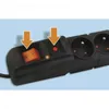 Emos P53872, 3 m, Čierna, 5 AC zásuvky/AC zásuviek, 250 V, Náhľad obrázku produktu 2