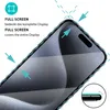 2x Schutzglas Full Screen für iPhone 15 Pro Anbringhilfe + Produktbild-Vorschau 2