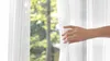 NOW-ART Scheibengardine Voile Weiß 200x150 cm – 1 Stück - Produktbild-Vorschau 5
