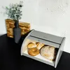 Creative Home Porta-Pane Legno Grigio | 38x28,5x17,5cm | Anteprima dell’immagine prodotto 6