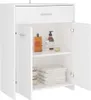 vidaXL Armadietto da bagno bianco 60x33x80 cm Materiale a Anteprima dell’immagine prodotto 4