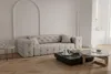 Sofaset Designersofa CHANTAL 3-2-1 in Stoff Opera Velvet Produktbild-Vorschau 2