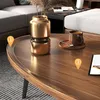 360Home moderne runder Couchtisch Beistelltisch Produktbild-Vorschau 6