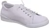 A white sneaker is shown from the side against a white background. Produktbild-Vorschau