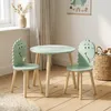 Kindertisch aus Holz mit 2 Stühlen, Dinosauriermotiv, H 50 Produktbild-Vorschau 2