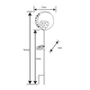LED Solar Steckleuchte, Welcome, H 78,5 cm Produktbild-Vorschau 12