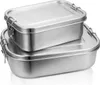 Jopassy 800+1400ml Brotdose ohne Plastik BPA frei brotdose Produktbild-Vorschau 1