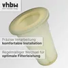 vhbw Faltenfilter kompatibel mit Dustcontrol DC 2700c, Produktbild-Vorschau 6