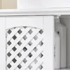 SoBuy Waschbeckenunterschrank Badezimmerschrank mit 2 Türen Produktbild-Vorschau 4