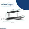 Wasophoogte® Decken wäscheständer, elektrischer Produktbild-Vorschau 3