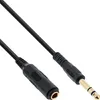 InLine Kopfhörerverlängerung, 6,3mm ST / BU, Stereo, Produktbild-Vorschau 1