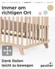 GEUTHER Kinderklappbett Mayla | 60 × 120 cm | Faltbares Produktbild-Vorschau 4