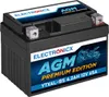 Electronicx YTX4L-BS AGM Motorradbatterie 4Ah 12V ▶ Produktbild-Vorschau 6