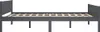 vidaXL Lit en pin massif gris 120x200 cm Voir les images du produit 9
