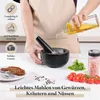 Zestaw modzierza i tuczka Gourmeo wykonany z granitu - Podgląd zdjęcia produktu 5