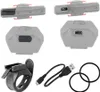 Force Glare Black 400 lm-29 lm Luce per ciclismo Anteprima dell’immagine prodotto 2