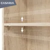 CASARIA® Étagère Bibliothèque Multi-Usage MDF Chêne Voir les images du produit 3