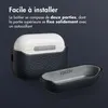 Étui Accezz Echt Leren pour les Apple AirPods Pro 3 - Bleu Voir les images du produit 5