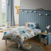 REDBEST Kinder-Bettwäsche grau 1x 100x135 cm + 1x 40x60 cm Produktbild-Vorschau 2