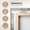MuchoWow® - Leinwandbilder - Pferde - Schwarz - Weiß - Produktbild-Vorschau 3