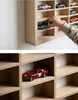 Modellauto-Regal für 100 Autos 1:64 – Wandregal & Setzkasten für Spielzeugautos, Birken-Sperrholz – mit Modellautos im Maßstab 1:64 Produktbild-Vorschau