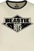 Beastie Boys T-Shirt Herren Logo - Ringer Shirt altweiß XL Produktbild-Vorschau 2