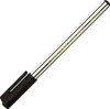 A single black and silver pen is shown diagonally on a white background. Produktbild-Vorschau