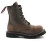 ANGRY ITCH-8-Loch Vintage Braun Ranger Armee Leder Stiefel Produktbild-Vorschau 15