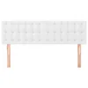 vidaXL Kopfteile Weiß 144x5x78/88 cm Kunstleder Produktbild-Vorschau 3