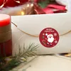Weihnachtsaufkleber Rolle 500 Stück Papier Sticker rund 3,8 Produktbild-Vorschau 2