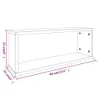 Möbel Würfelregale 6 Stk. Grau Sonoma 60x15x23 cm Produktbild-Vorschau 8
